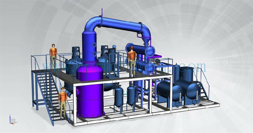 743161296175551811 (2).jpg 廢油蒸餾柴油設備驗收合格