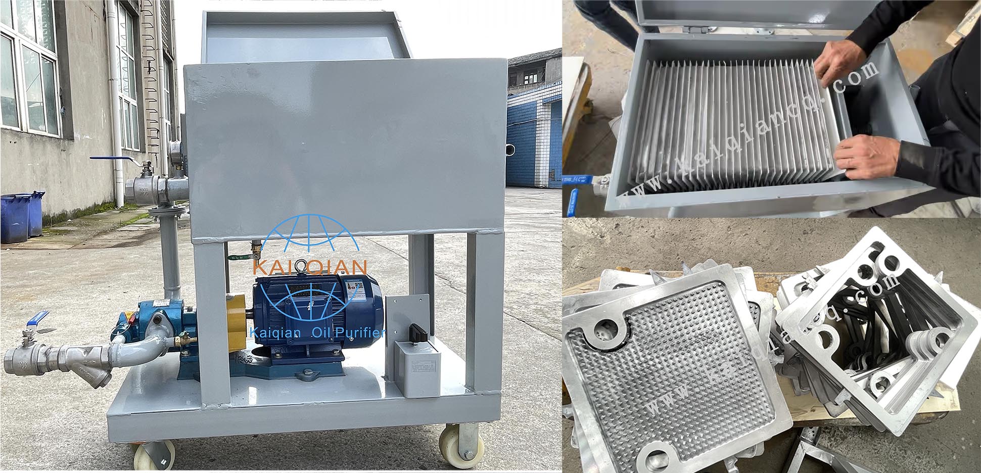 板框式壓力濾油機(jī)!(圖1) 板框式壓力濾油機(jī)!(圖1)